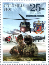 14. Reactivación de la Aviación del Ejército Nacional de Colombia 25 años 1995-2020